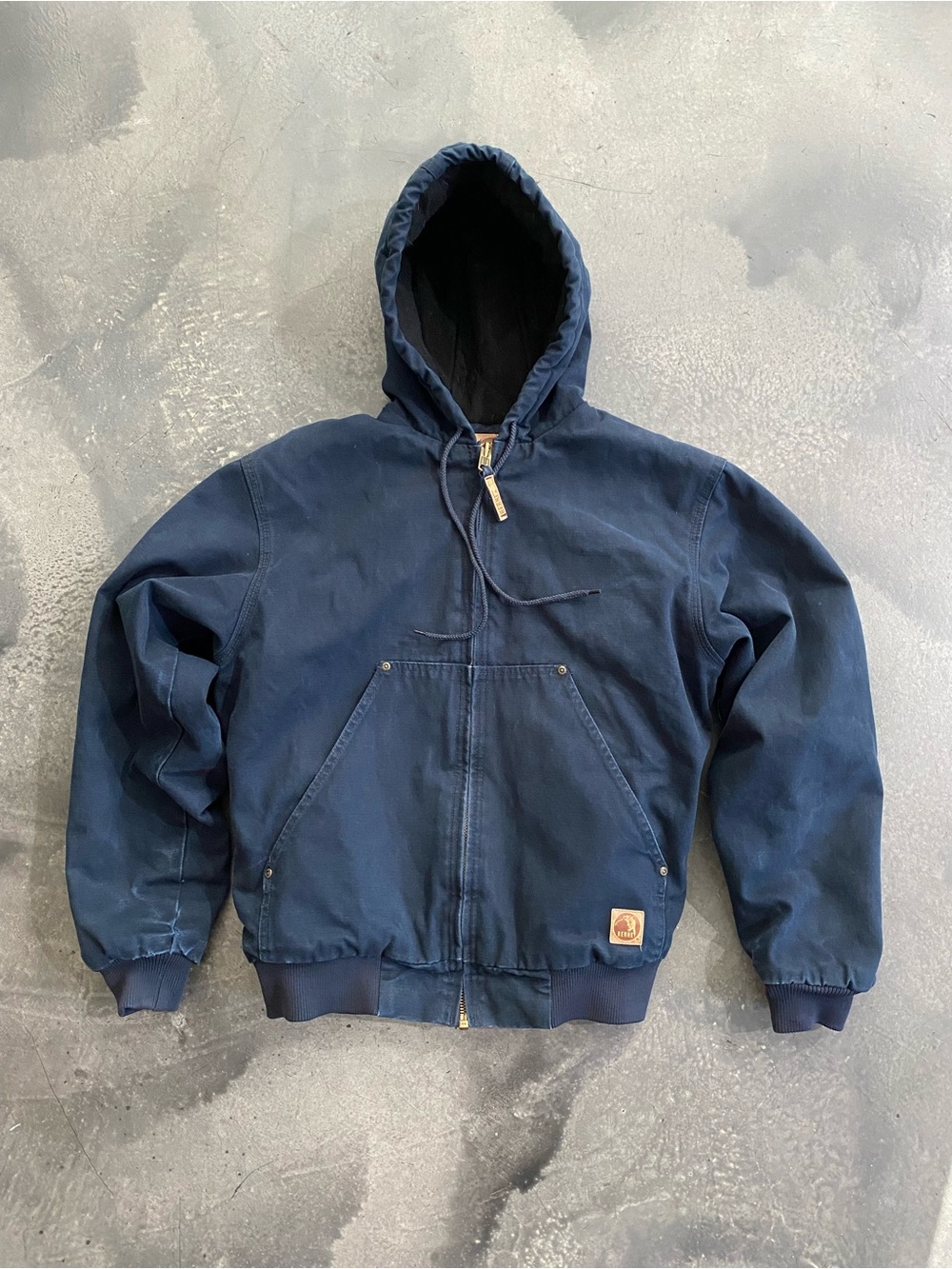Vintage Berne Fleece Lined Work Jacket Like Sz M Men’s 
May A-1)